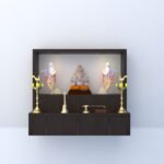 Temple Shelf with 2 Concealed Light