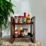 Jumbo Kitchen Rack, Multipurpose wooden Storage Organizer